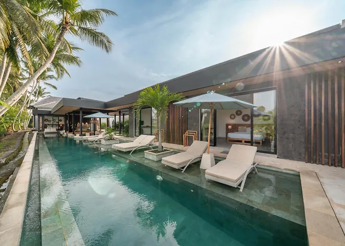 Villa Surga - 4Br Heavenly Ricefields View Villa In Ubud