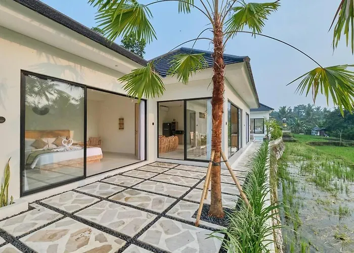 Newly! 3Bdr Modern Villa Close To Ubud Center