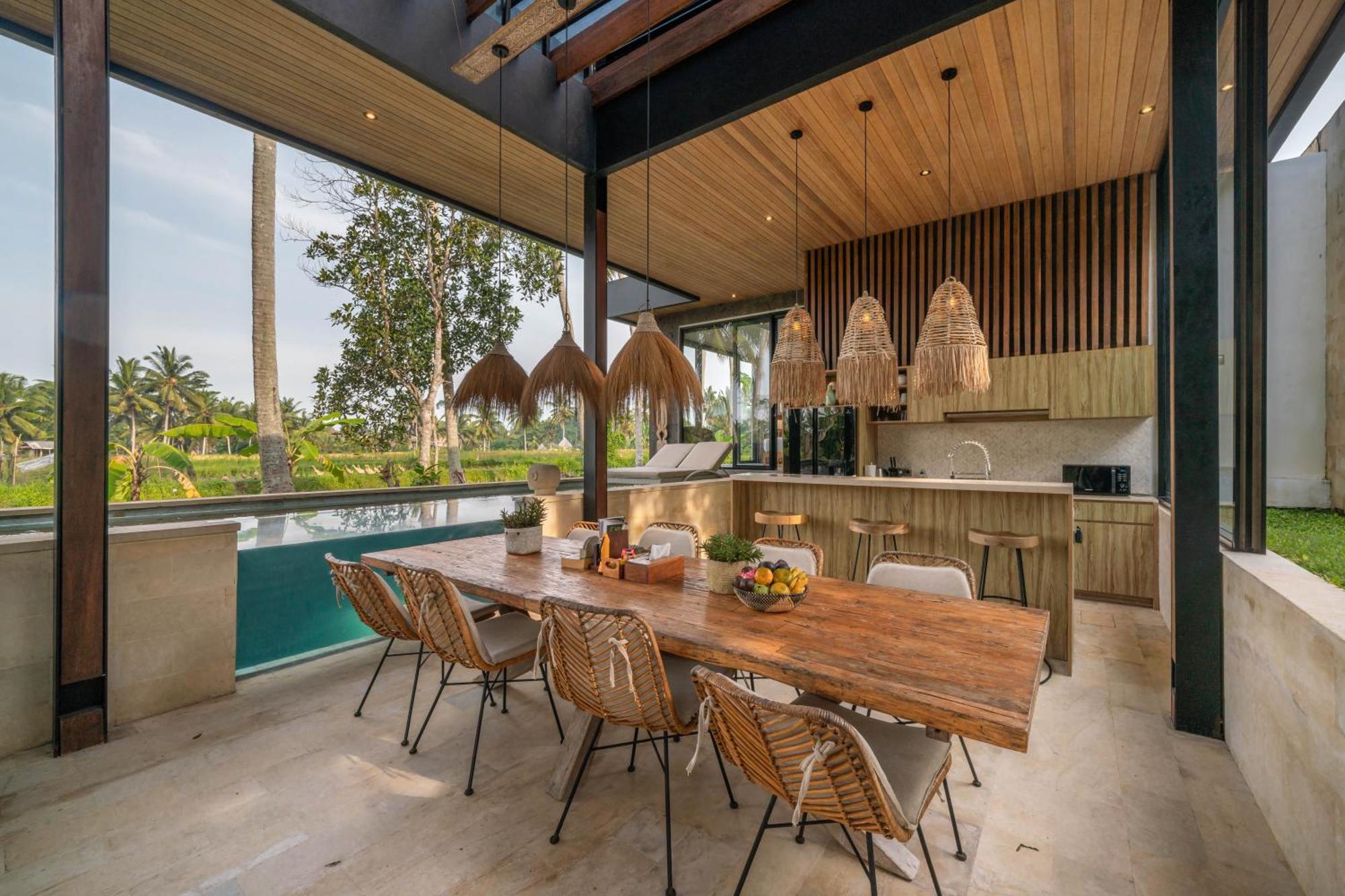 Surga - 4br Heavenly Ricefields View In Villa *