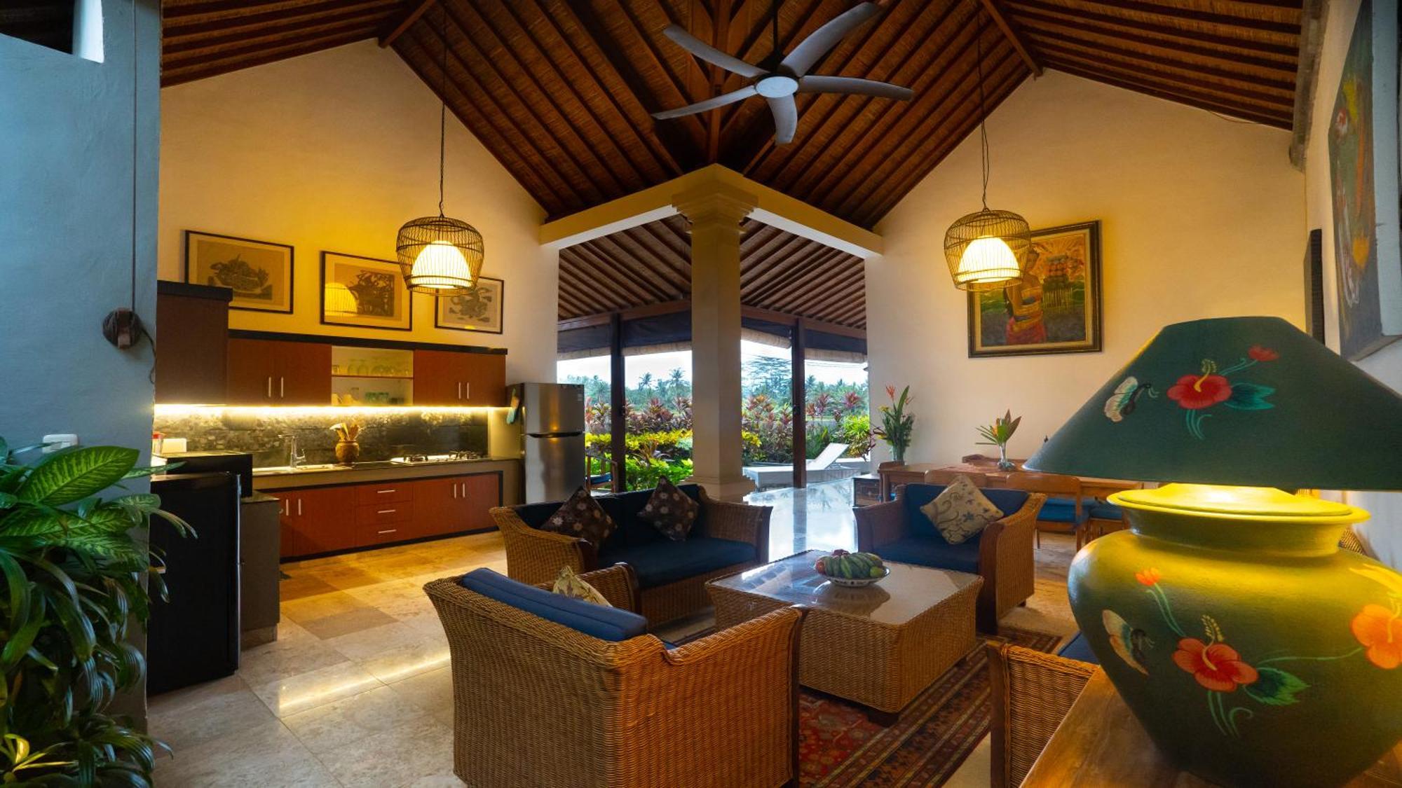 Villa Maya Ubud, Peaceful Rice Field View *