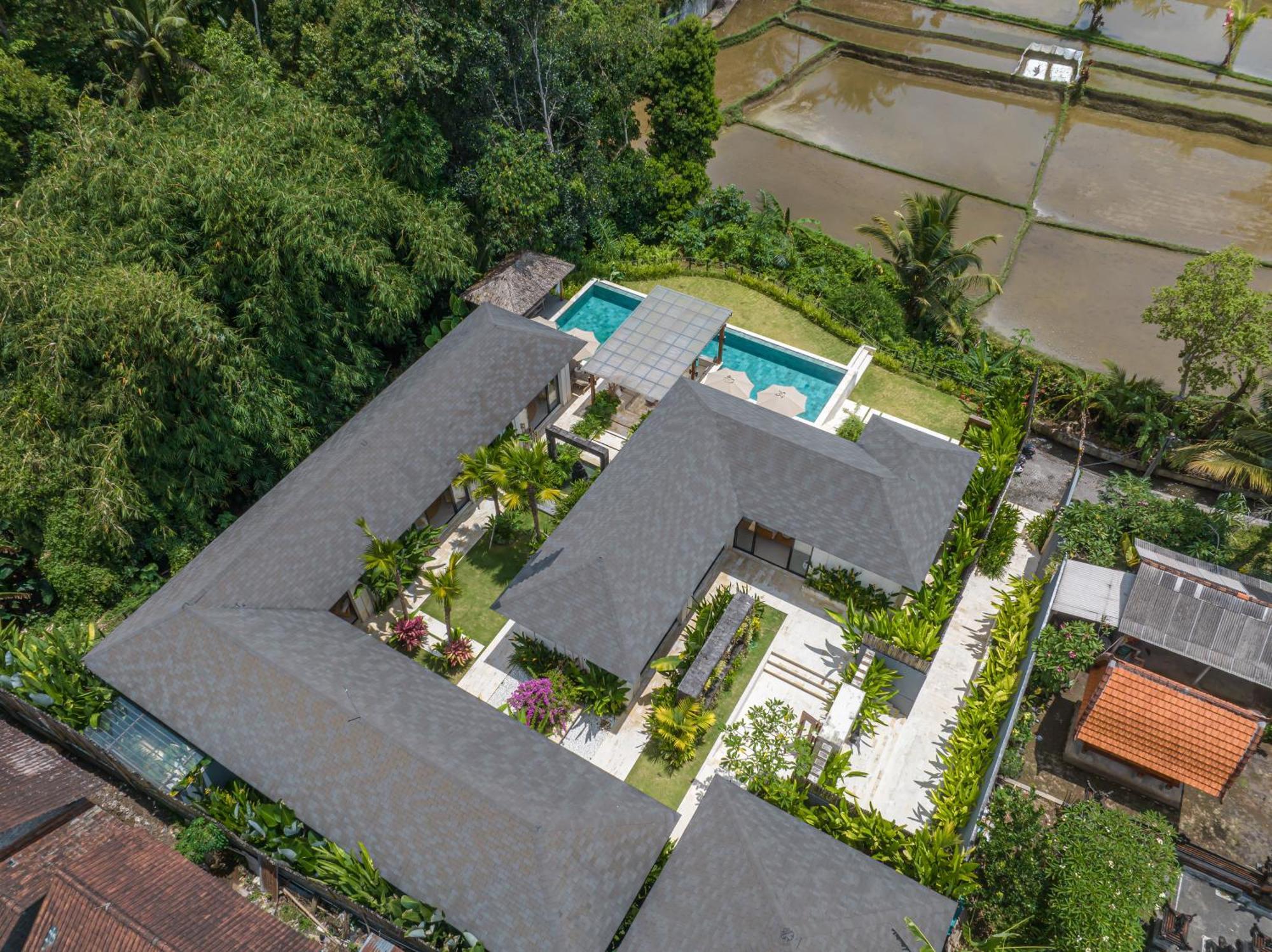 Rosita - Stunning 5br - Sauna, Gym, Rice Field Views Villa Ubud
