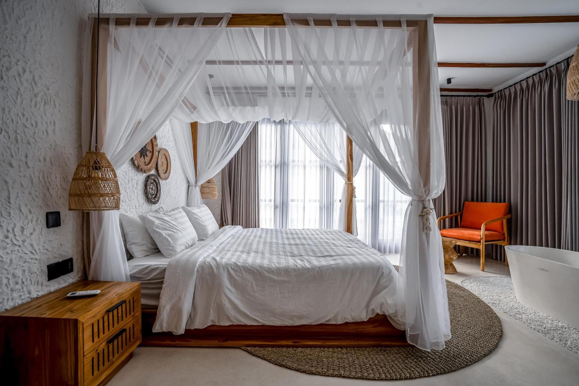 Tropical Tribe By Evdekimi - Stylish 3br With Nature View And Relaxing Pool - Long Extras Villa *