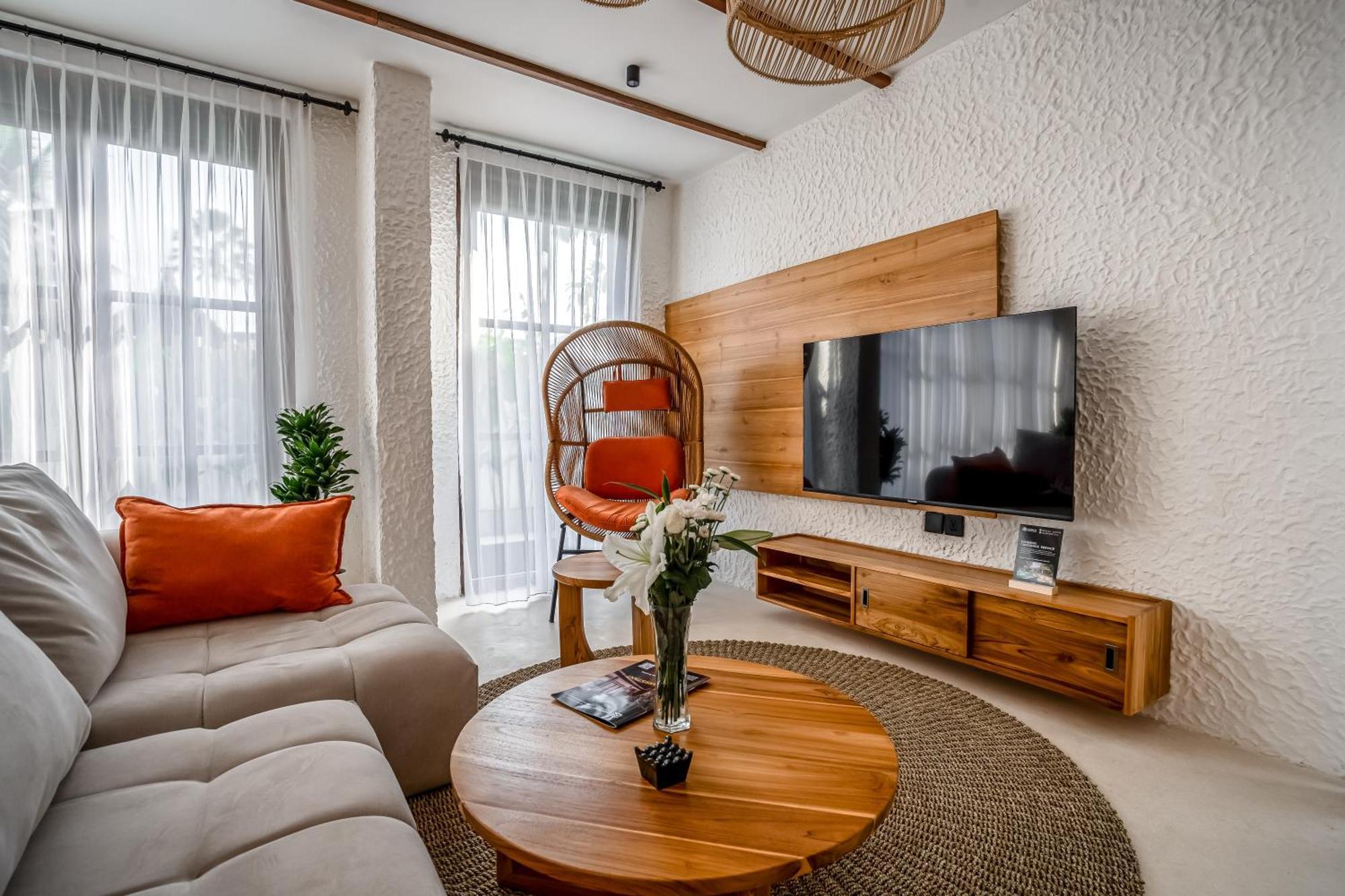 Tropical Tribe By Evdekimi - Stylish 3br With Nature View And Relaxing Pool - Long Extras
