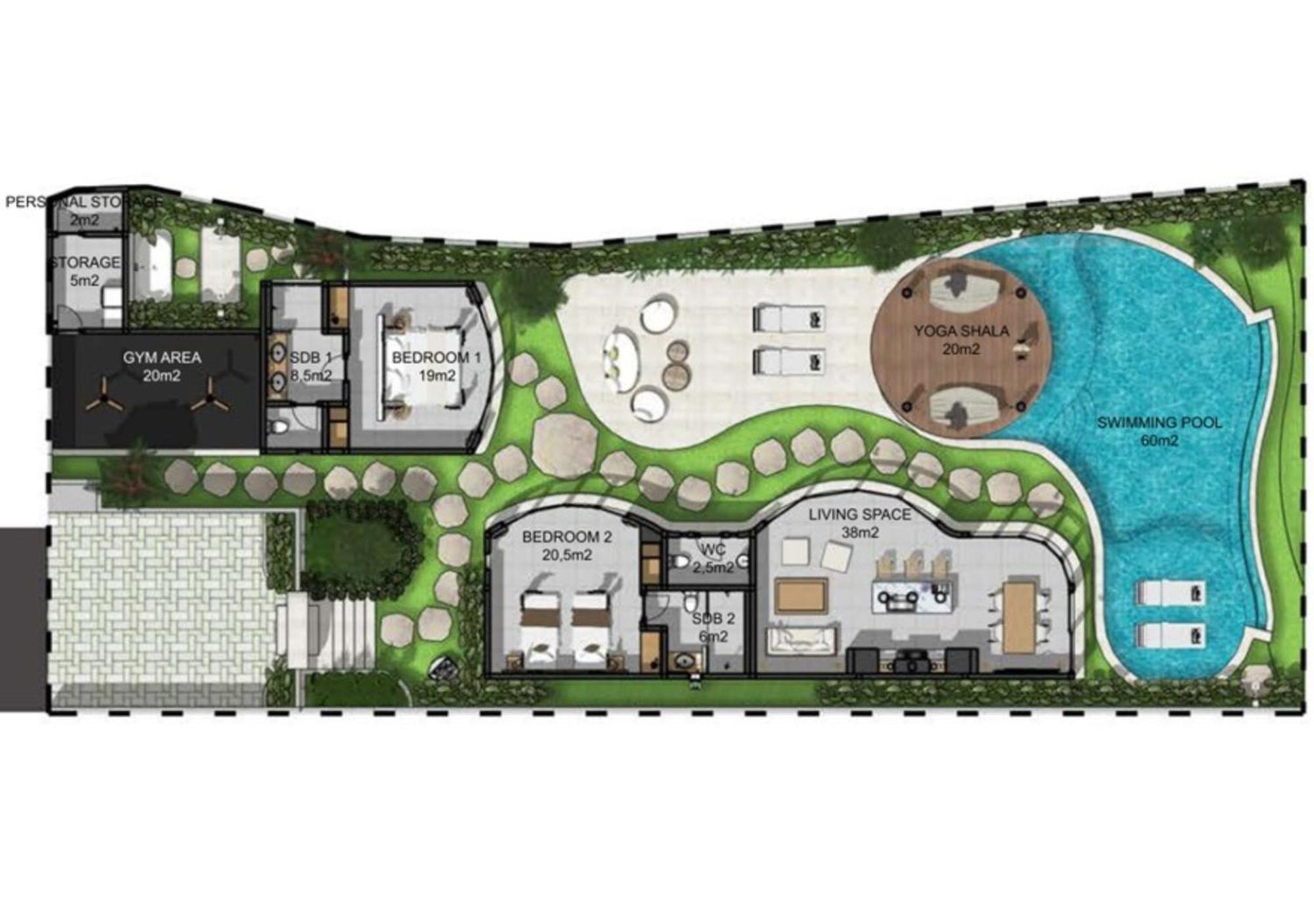 2bed Luxury Private - 10min To Center, Yoga Shala, Crossfit-style Gym * Ubud (Bali)