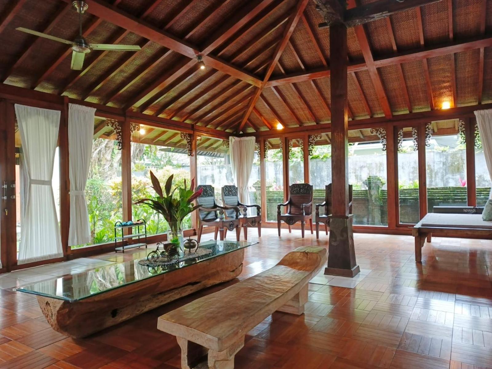 Malathi Traditional Joglo House With Pool View Ubud (Bali)