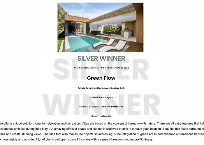 Green Flow Villa 4 Ubud