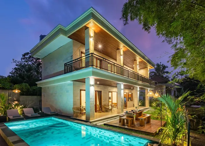 D\' Radja Ubud Villa - Luxury 4Br Private Pool Sanctuary