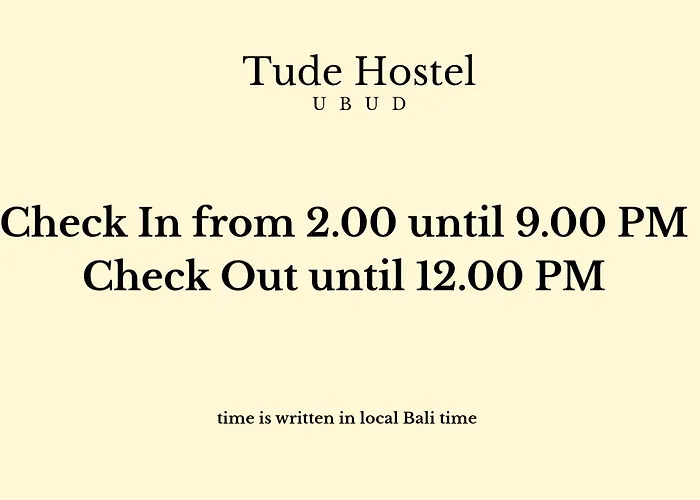 Tude Hostel Ubud