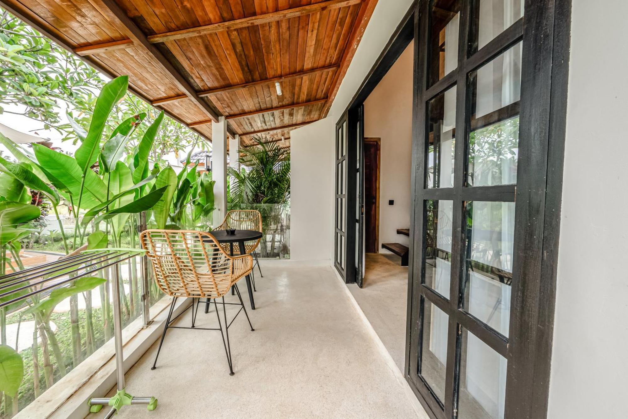 Sarang Apartments By Evdekimi - Rice Field Escape With Yoga Lounge, Lush Garden - Long Stay Extras Hotel