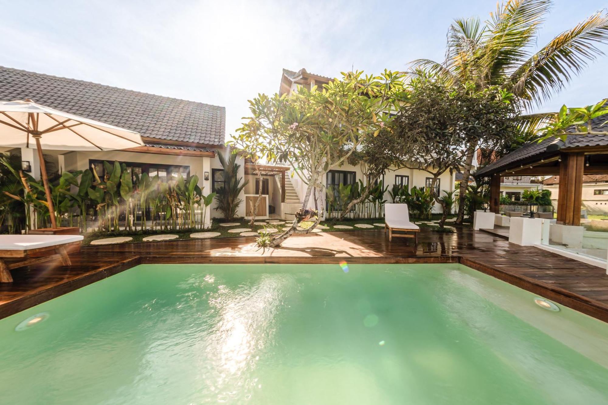Sarang Apartments By Evdekimi - Rice Field Escape With Yoga Lounge, Lush Garden - Long Stay Extras Hotel *