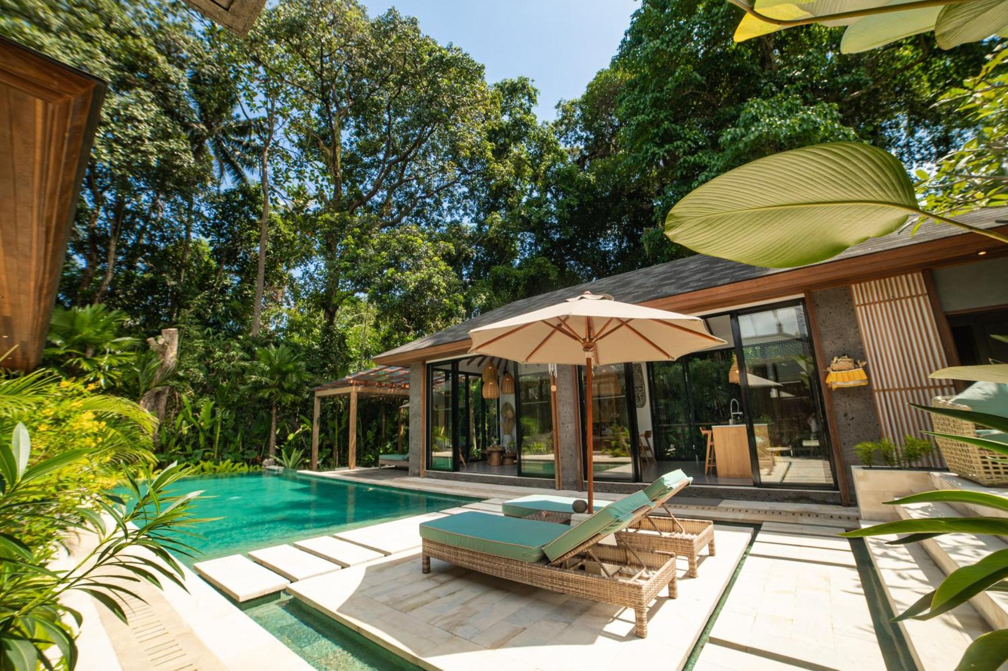 Sunny Side Private Pool And Free Xmax Bike Villa Ubud
