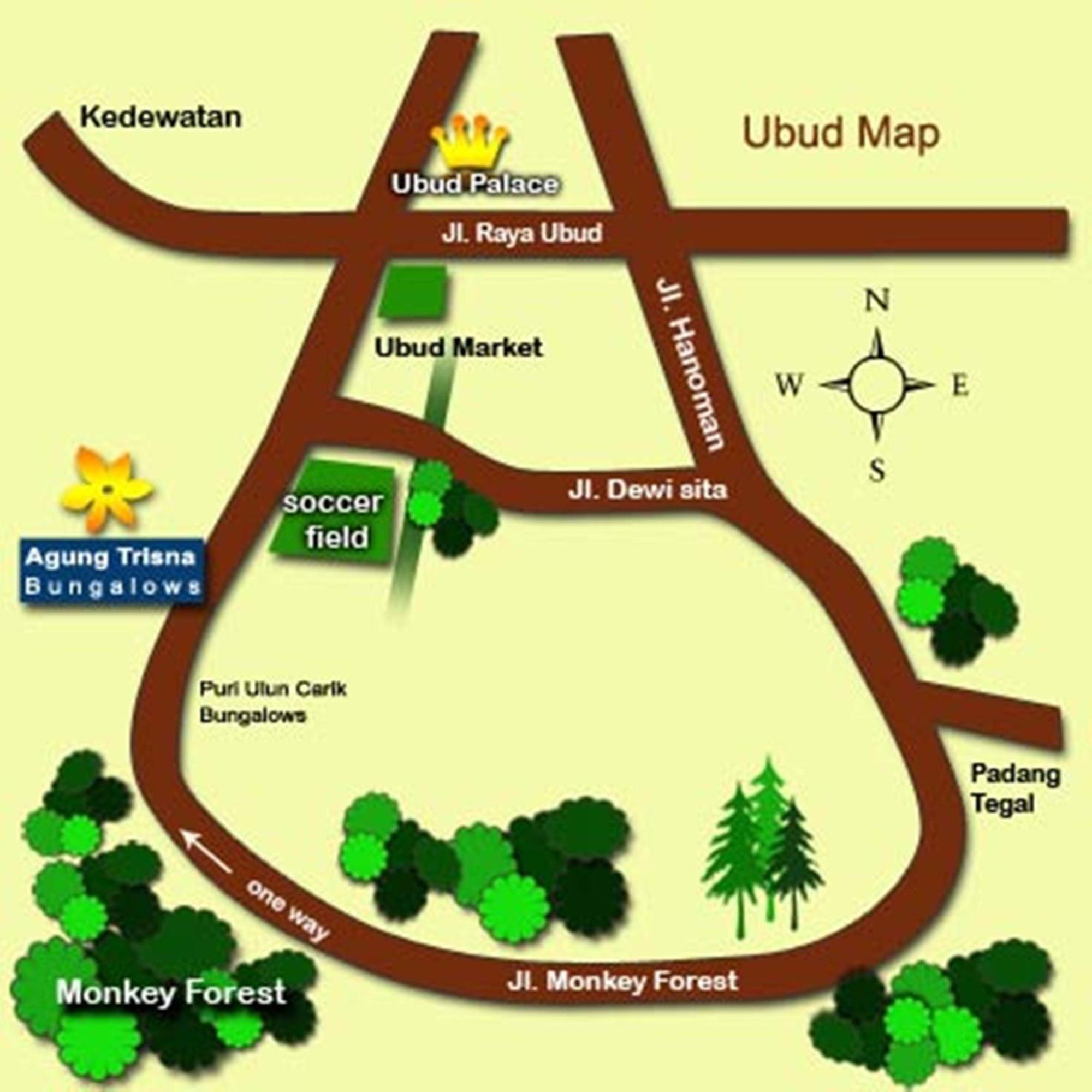 Guest house Agung Trisna Ubud (Bali)