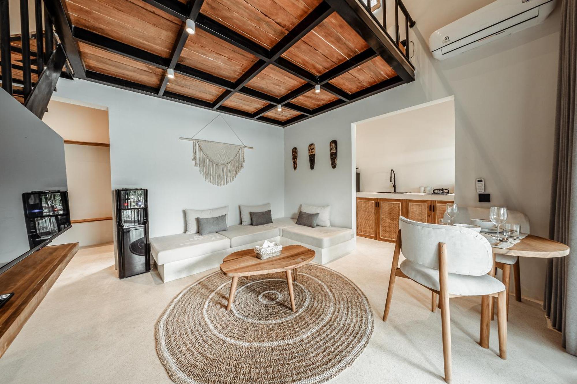 Sarang Apartments By Evdekimi - Rice Field Escape With Yoga Lounge, Lush Garden - Long Stay Extras Hotel *