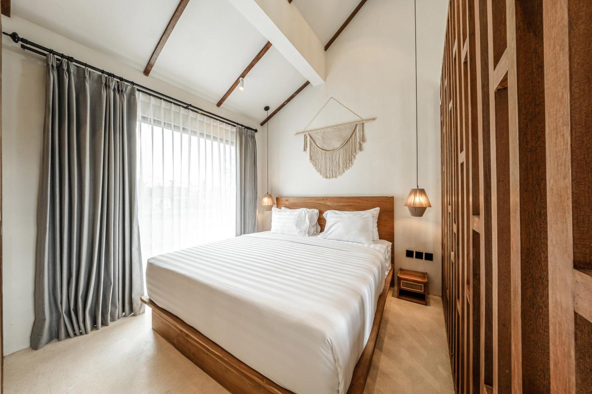 Sarang Apartments By Evdekimi - Rice Field Escape With Yoga Lounge, Lush Garden - Long Stay Extras *
