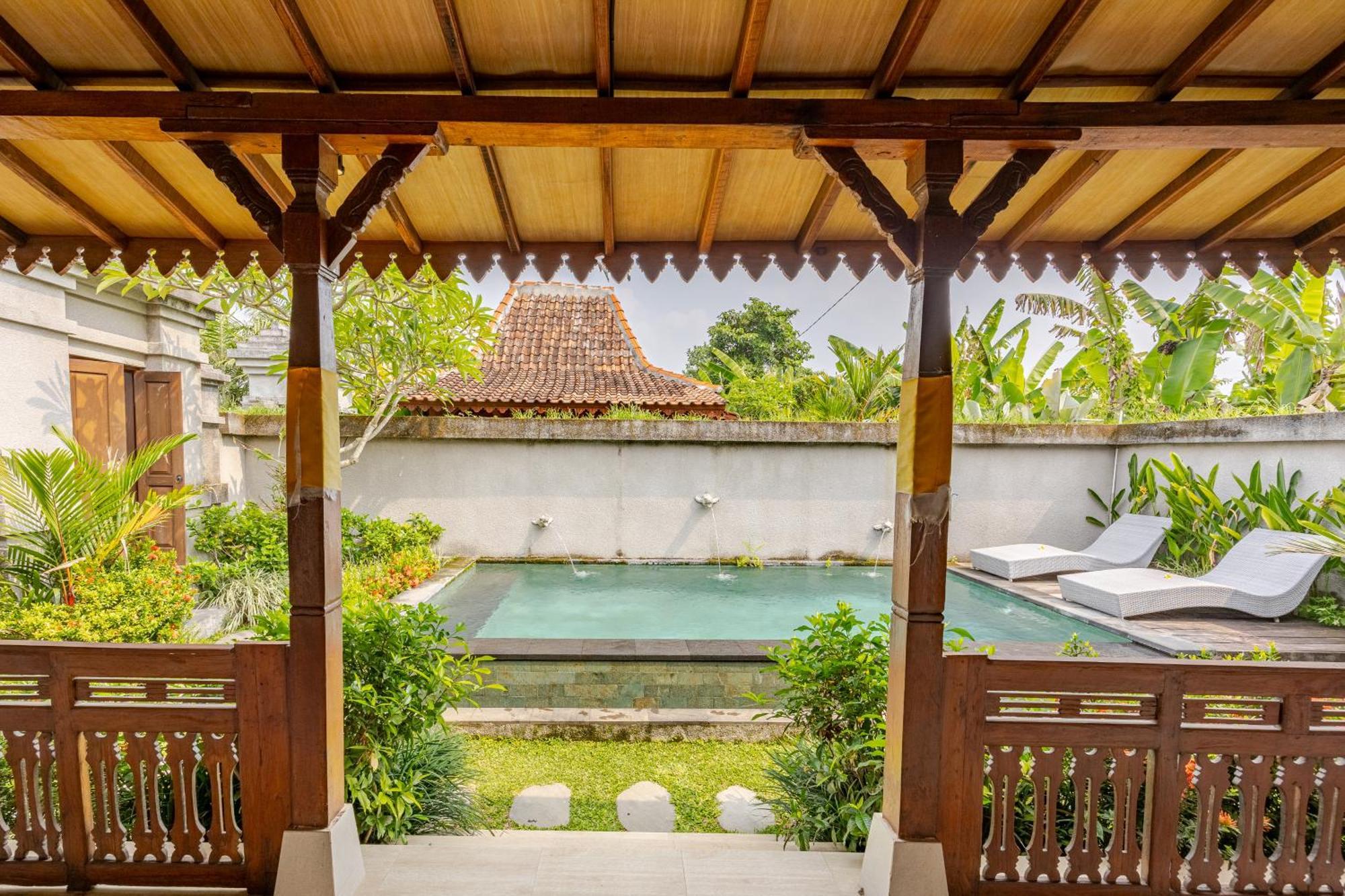 Pipi - Serenity Semi Wooden Private Pool In Villa Ubud (Bali)