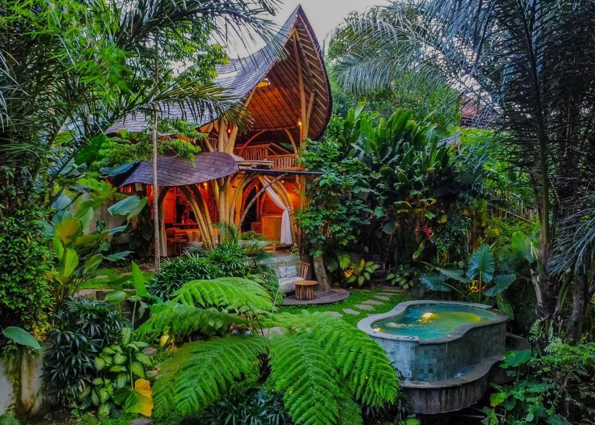 Wahem Eco Bamboo Tapak perkhemahan Ubud (Bali)