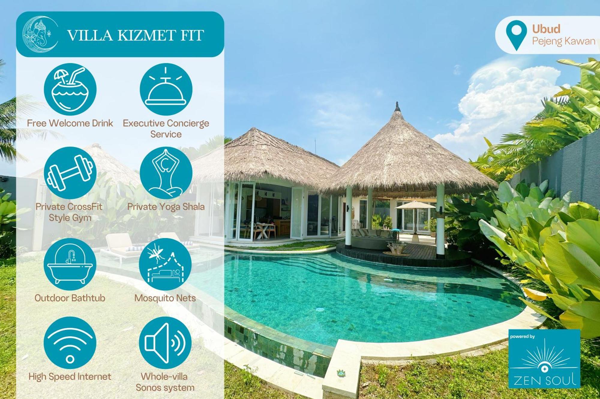 Villa 2bed Luxury Private - 10min To Center, Yoga Shala, Crossfit-style Gym