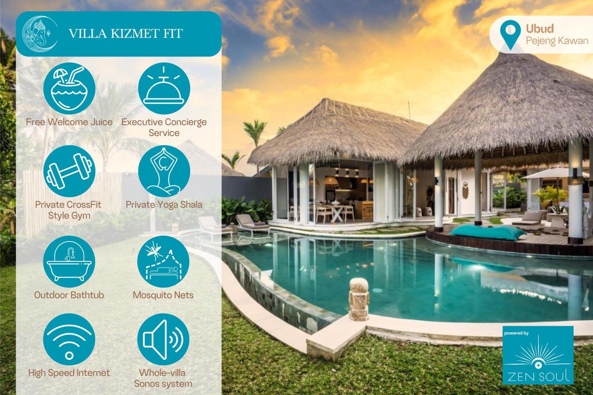 Villa 2bed Luxury Private - 10min To Center, Yoga Shala, Crossfit-style Gym *