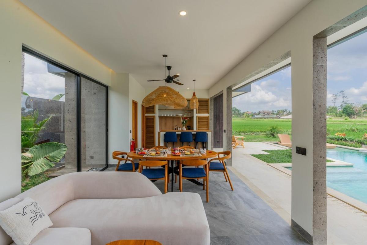 Villa Serenity Panoramic Ricefield View And Pool