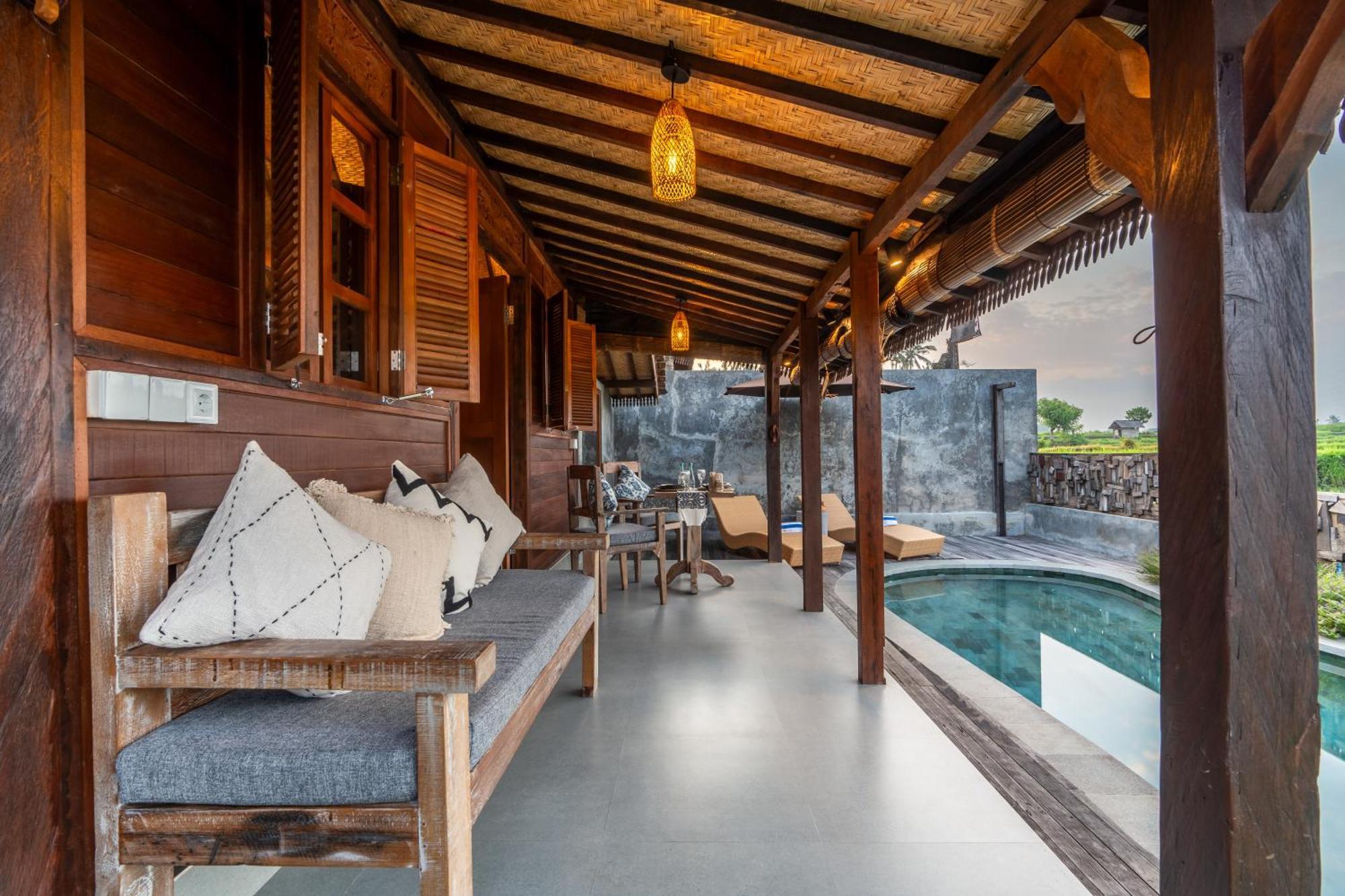 Kayu Senses - Private Around Endless Ricefield Villa Ubud (Bali)