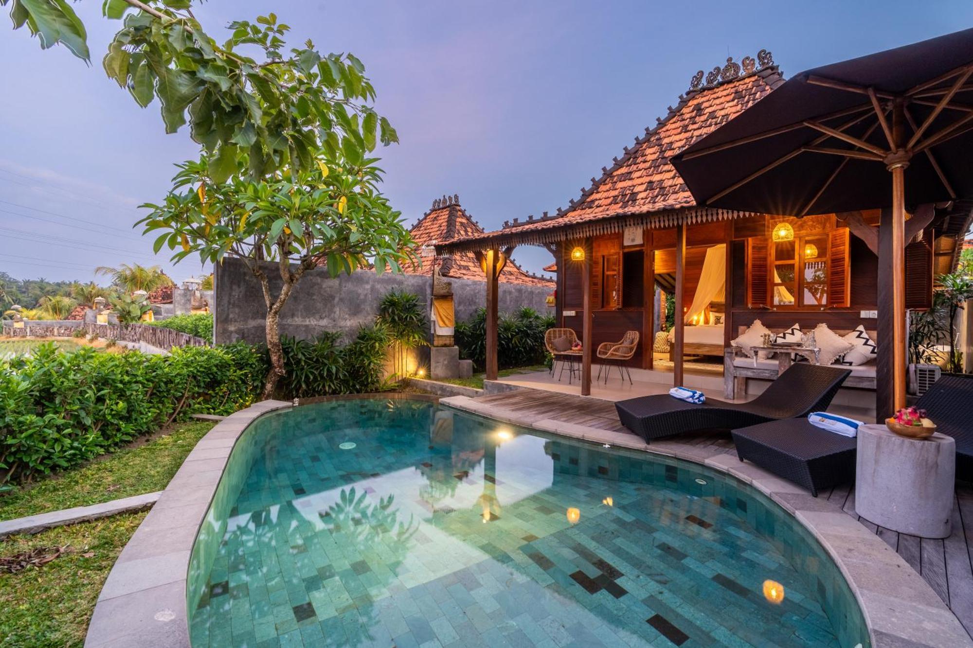 Kayu Senses - Private Around Endless Ricefield Ubud (Bali)