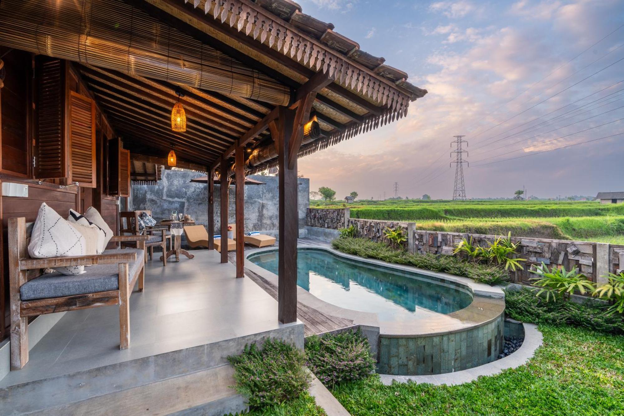Kayu Senses - Private Around Endless Ricefield Ubud (Bali)