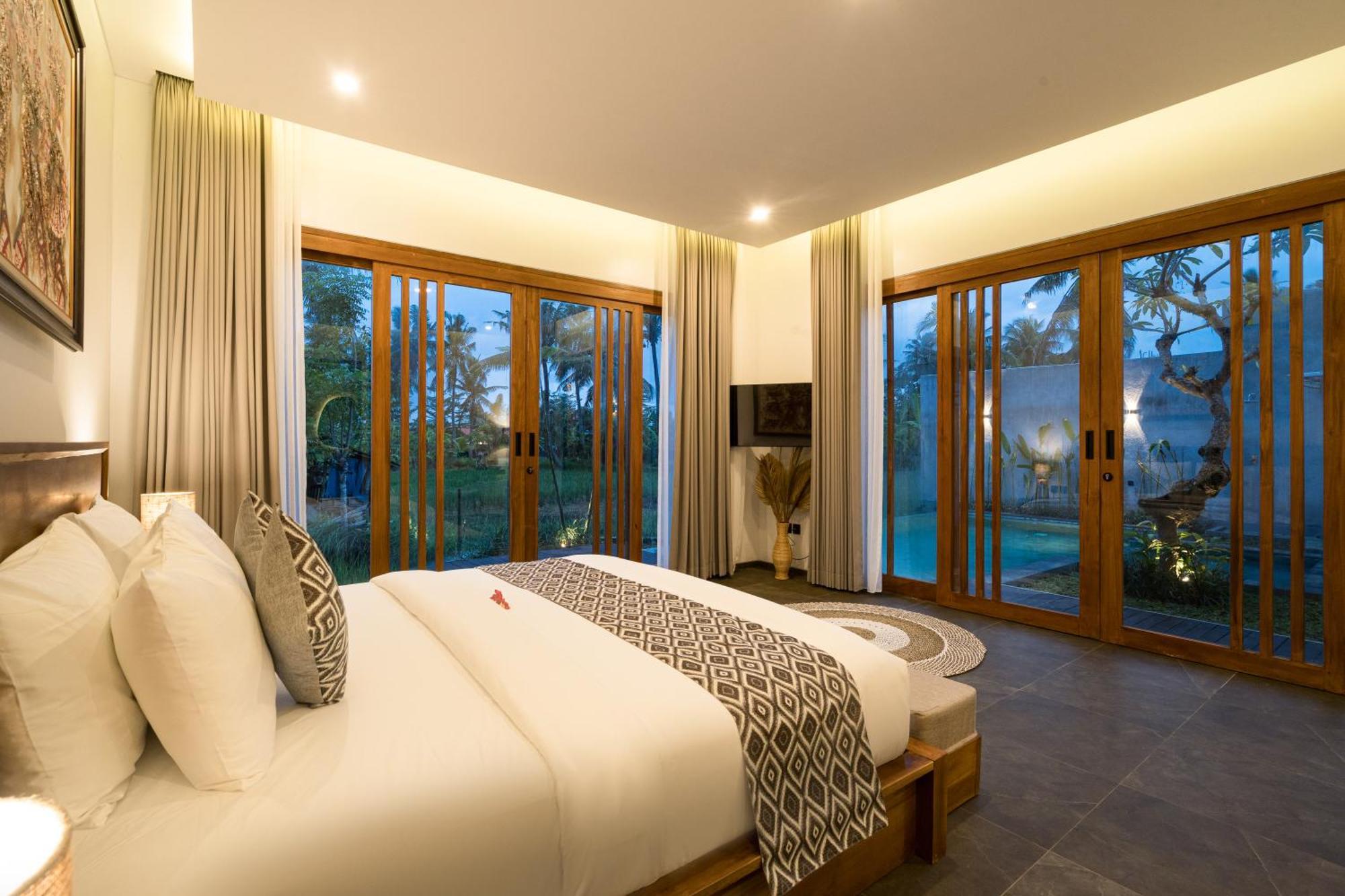 Villa Kayuan - New! Cozy 2-bedroom With Scenic Ricefield Views