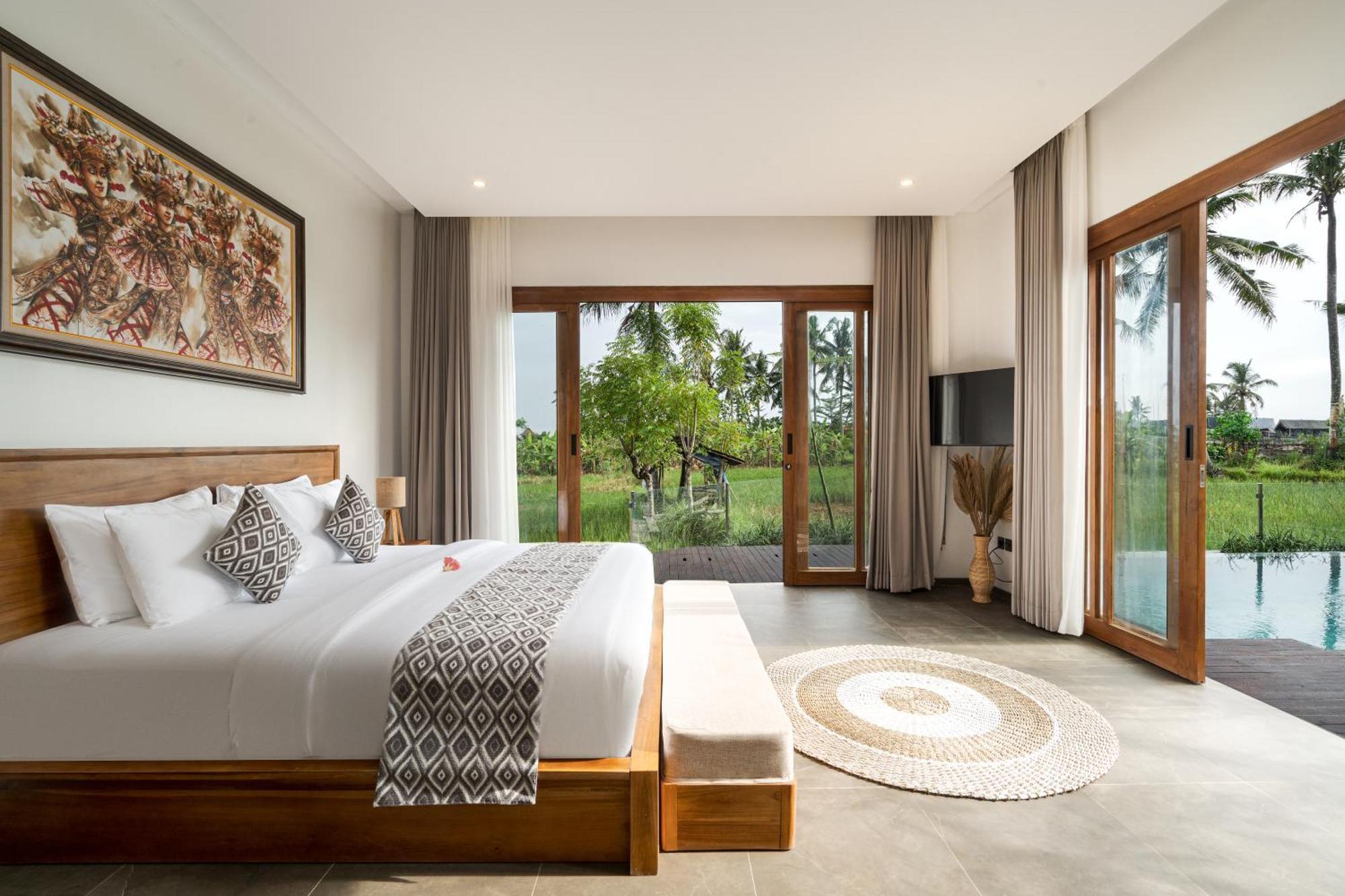 Villa Kayuan - New! Cozy 2-bedroom With Scenic Ricefield Views Ubud (Bali)