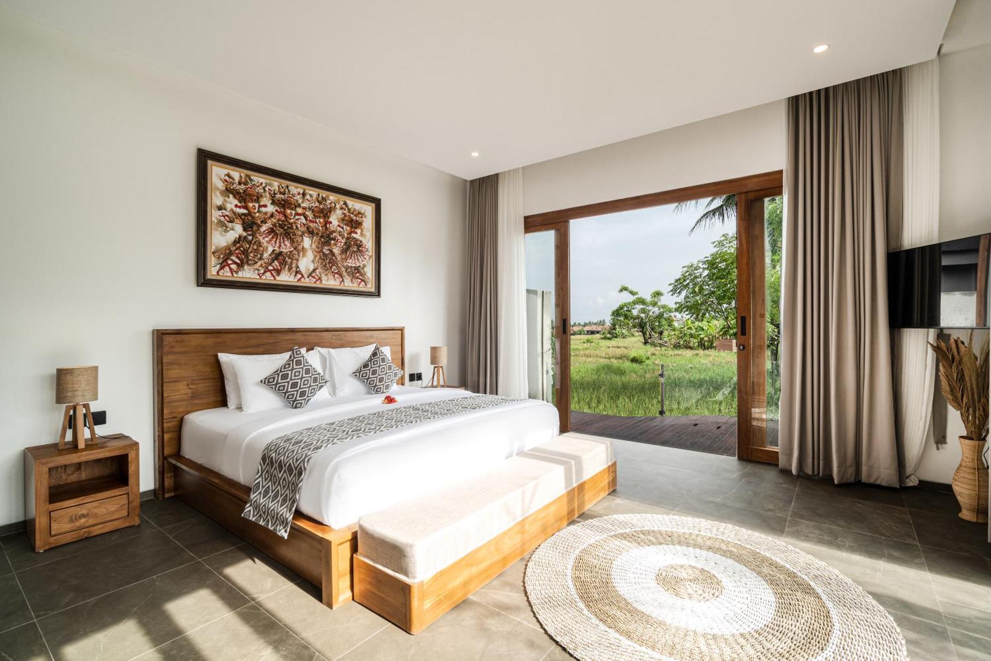 Villa Kayuan - New! Cozy 2-bedroom With Scenic Ricefield Views