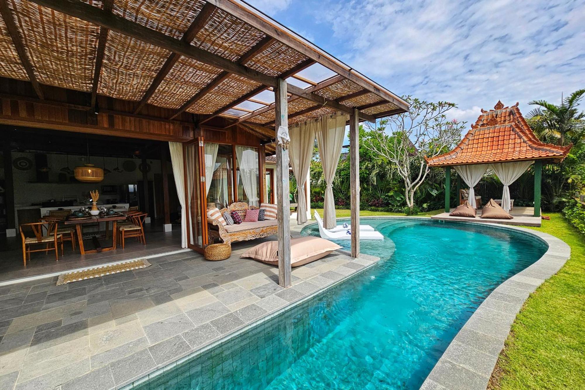Pousada Diyara - 6000 Sq Ft Private - Stunning Rice Field View - Big Pool & Garden *
