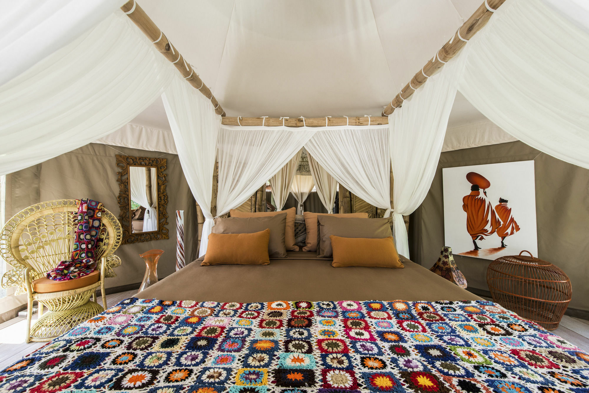 Sandat Glamping Tents Marangyang tolda Ubud (Bali)