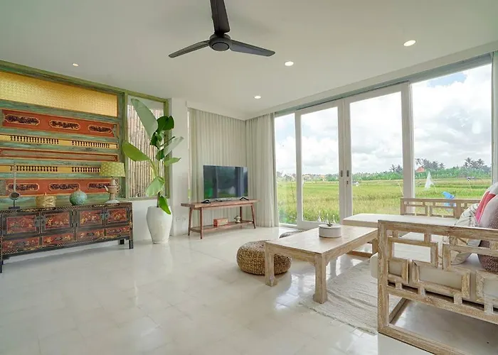 Villa Padi, Stylish 1 Bedroom Villa W/ Rice Paddy Views