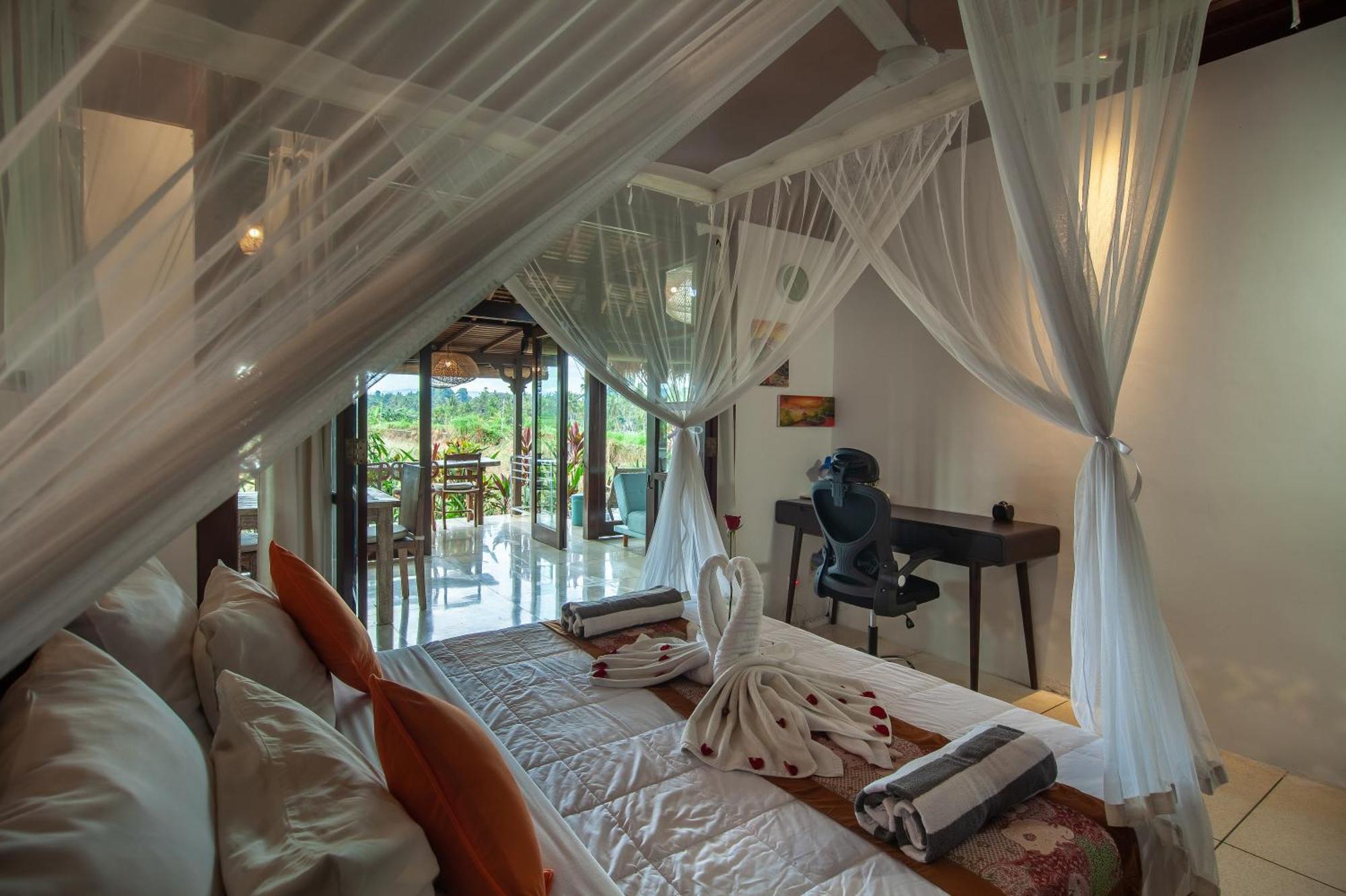With Rice Field Views In Ubud (Bali)