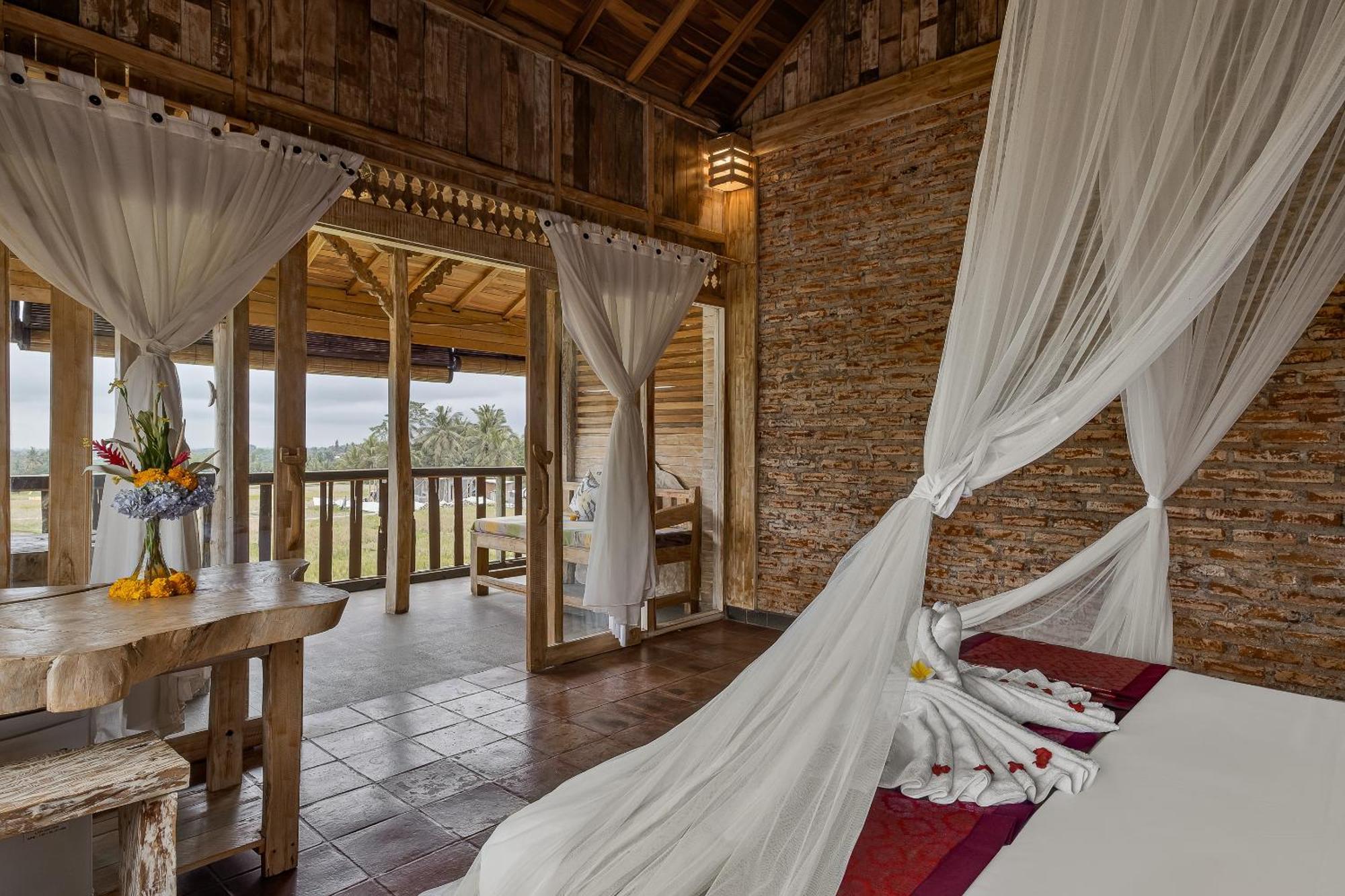Wisma tamu Joglo Organik Ubud (Bali)