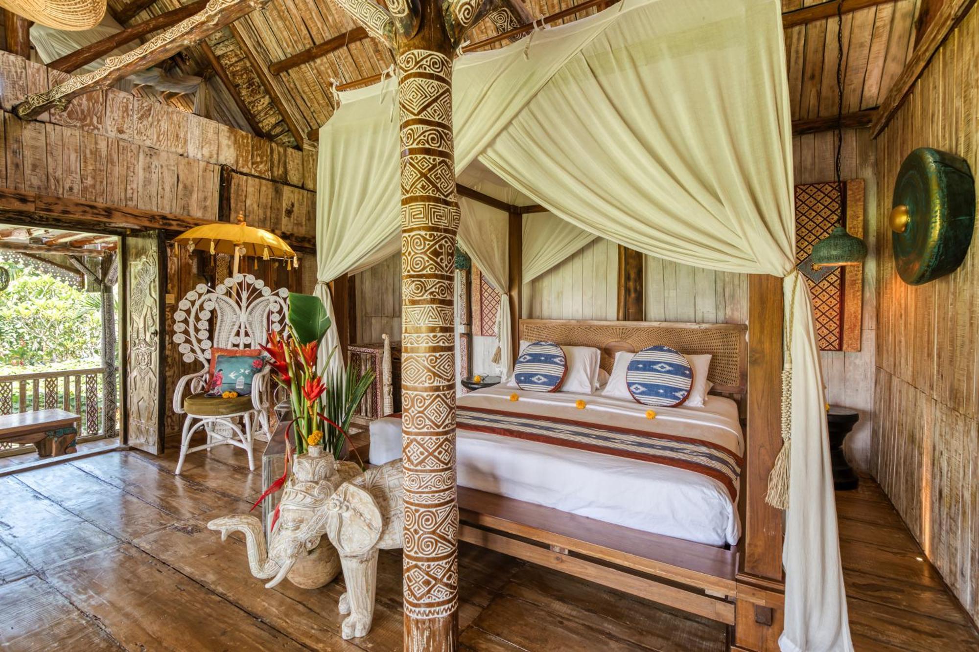 Gasthof The Rice Joglo Eco-stay Ubud