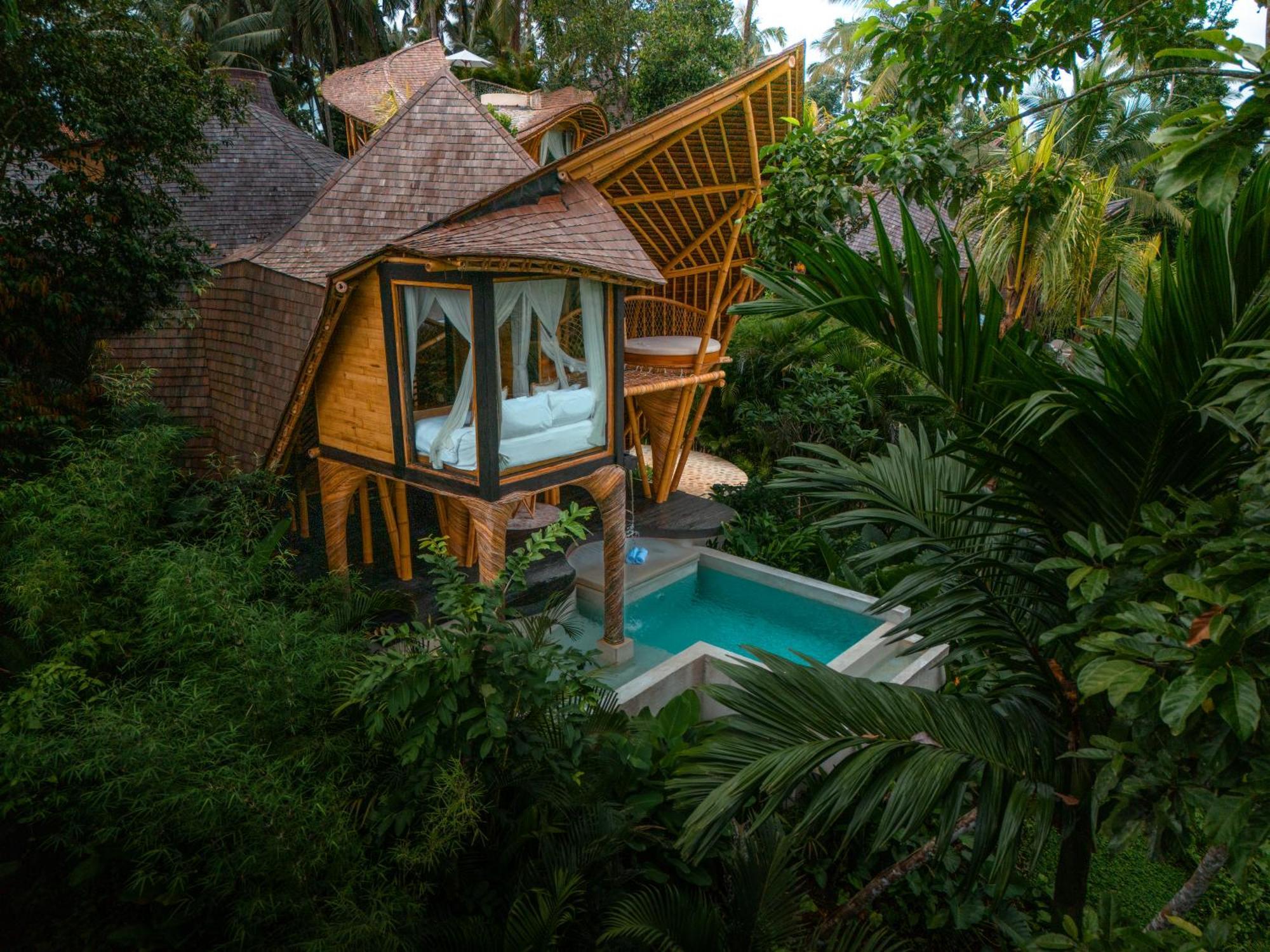 Villa Bambootel Sawah View *