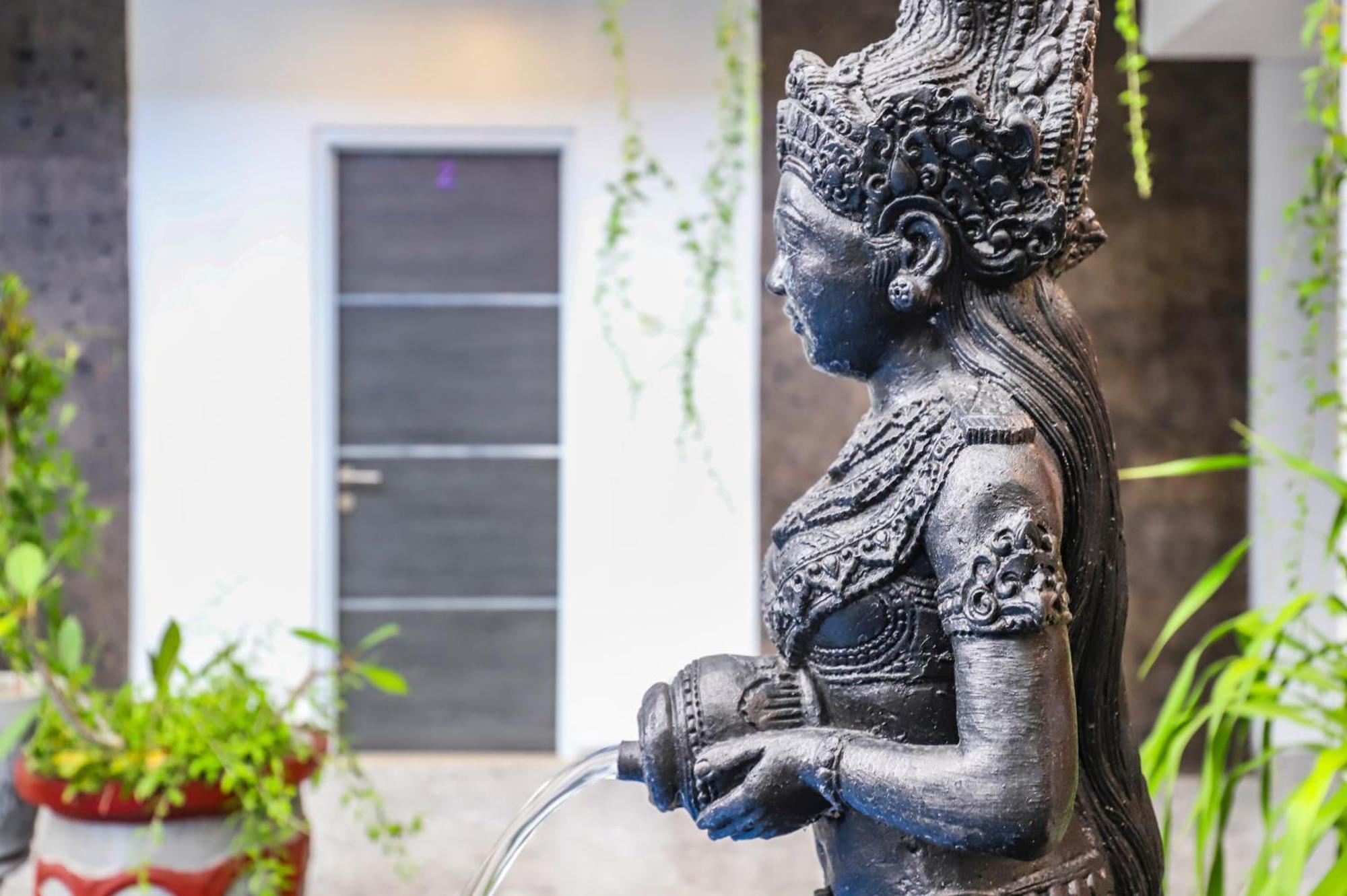 White Blue House - Private Room, Shared Pool And Kitchen - 8 * Ubud (Bali)