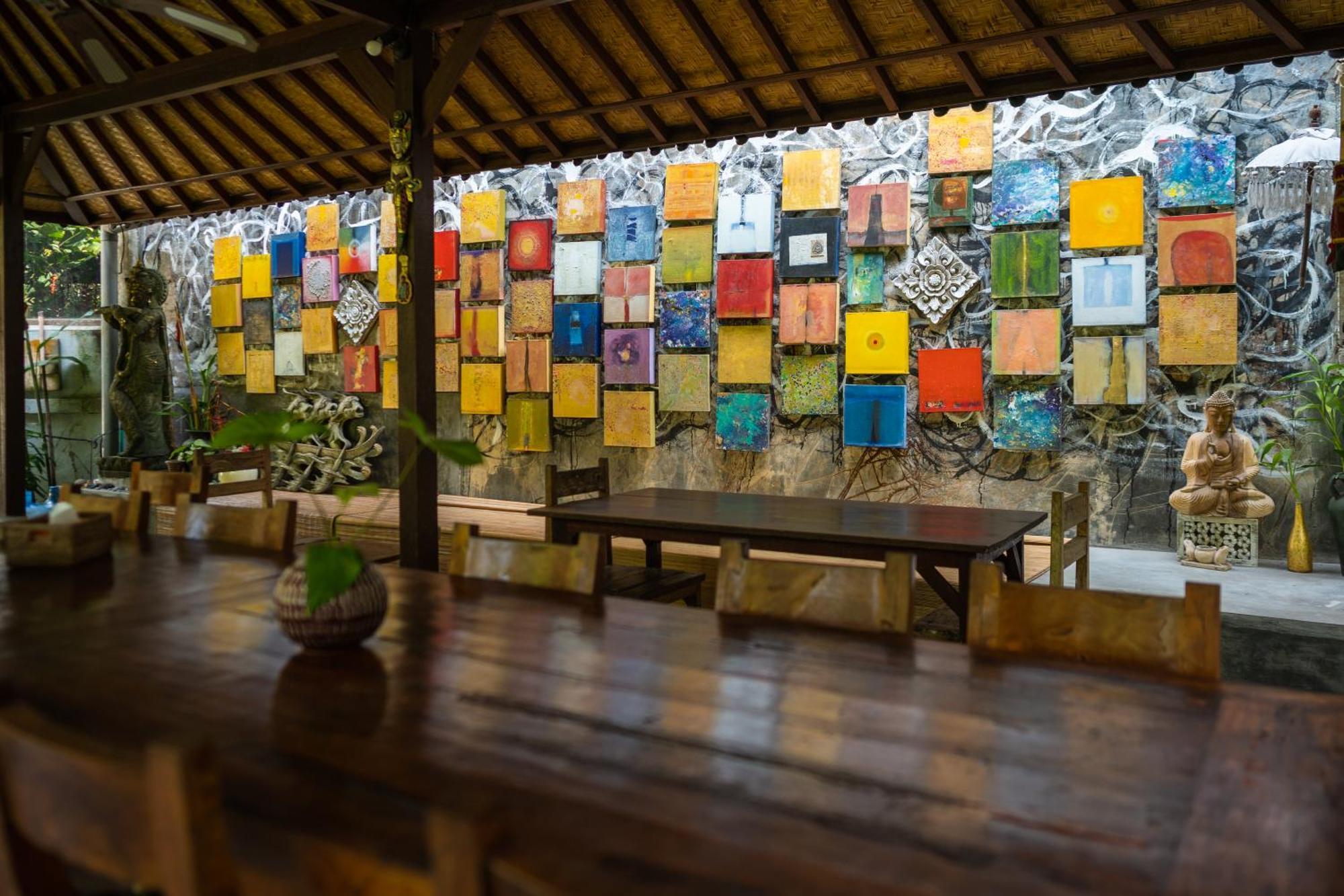 Rumah tetamu Santra Putra At Karja Art Space Ubud (Bali)