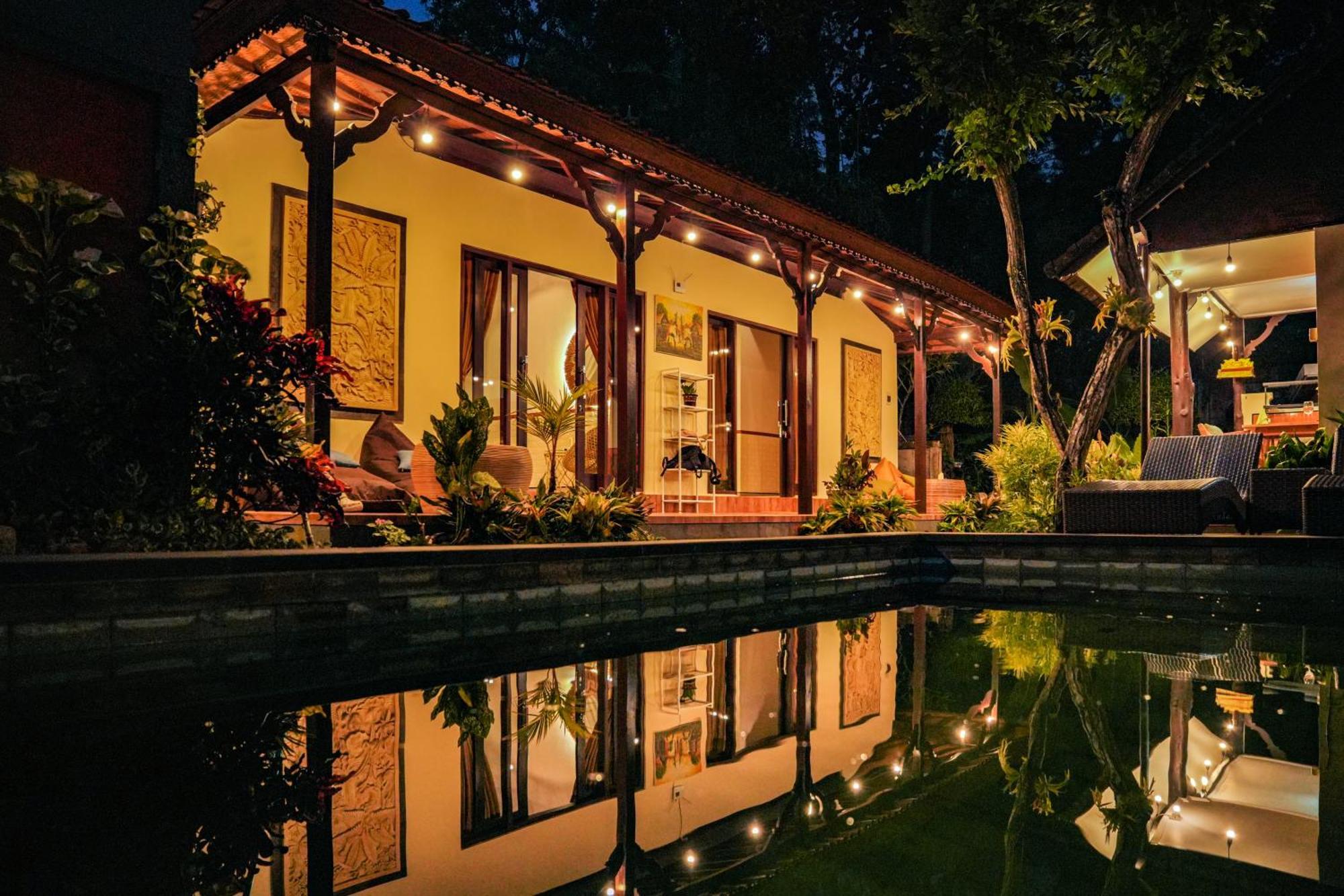 2bdr Classic + Pool, Garden, Kitchen, Pond * Ubud (Bali)