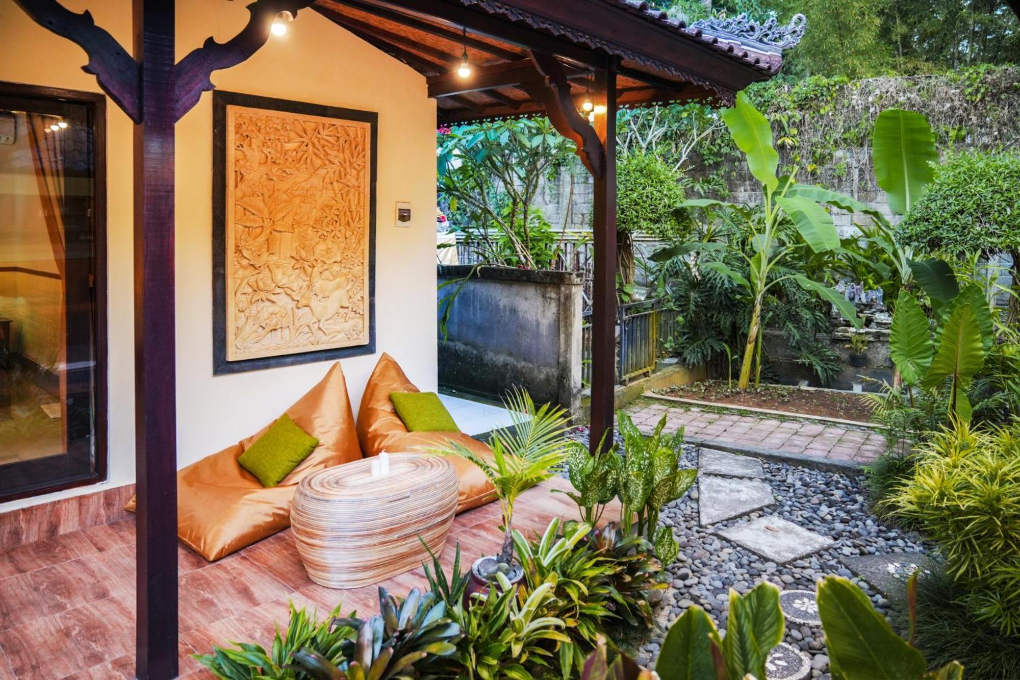 2bdr Classic + Pool, Garden, Kitchen, Pond * Ubud (Bali)