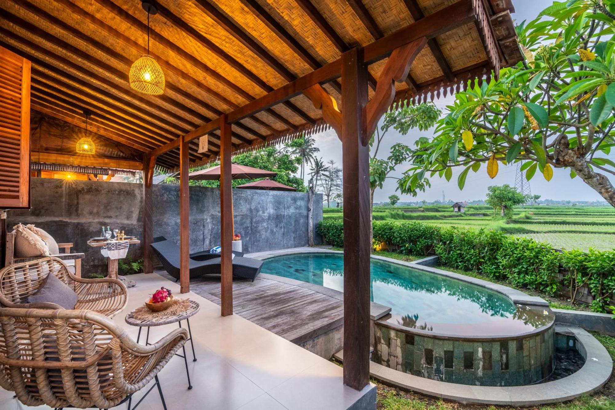 Kayu Senses - Private Around Endless Ricefield Villa *