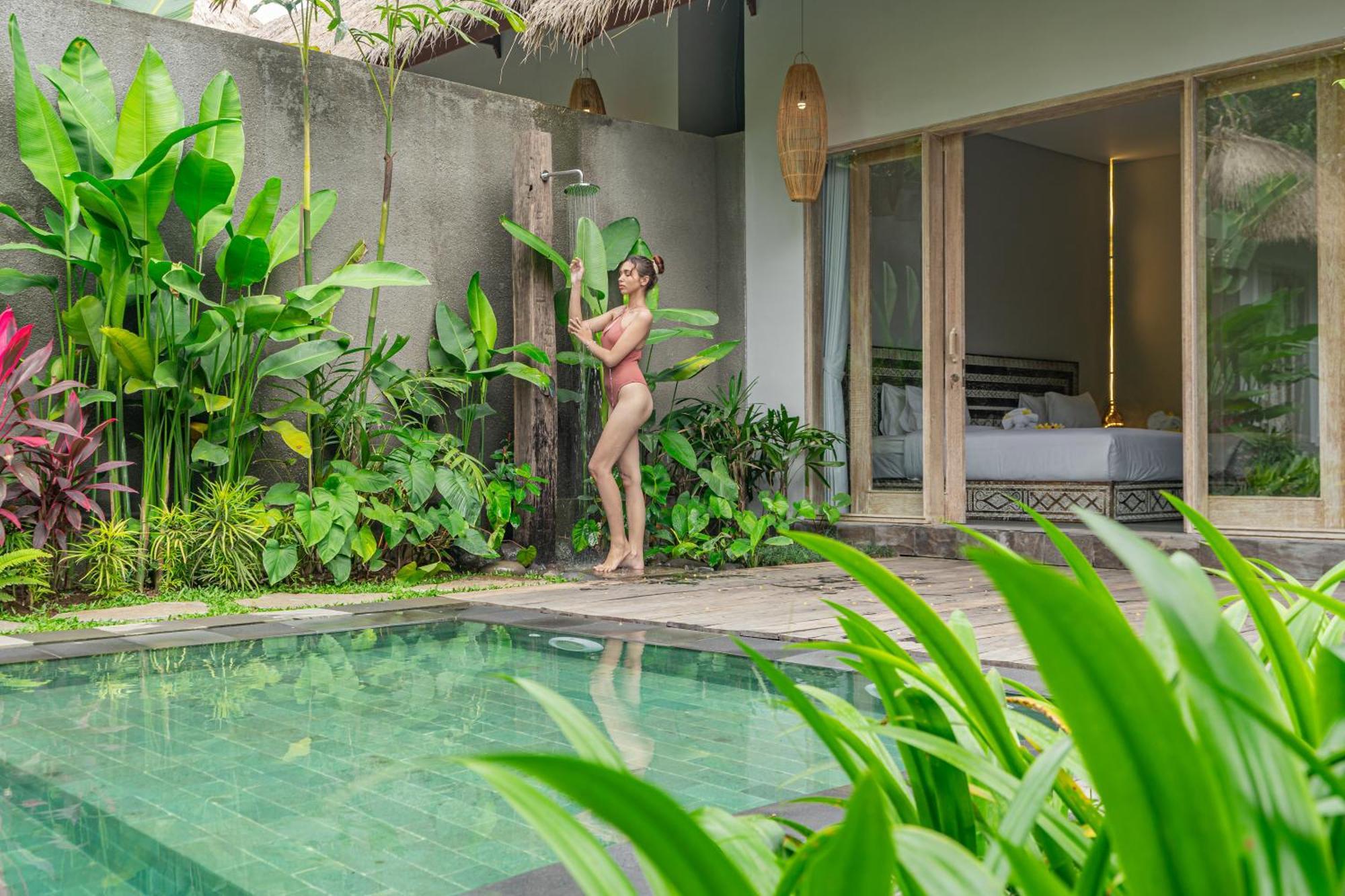 Brand New Luxury 3br Ethnic Ubud # 1 Pousada *