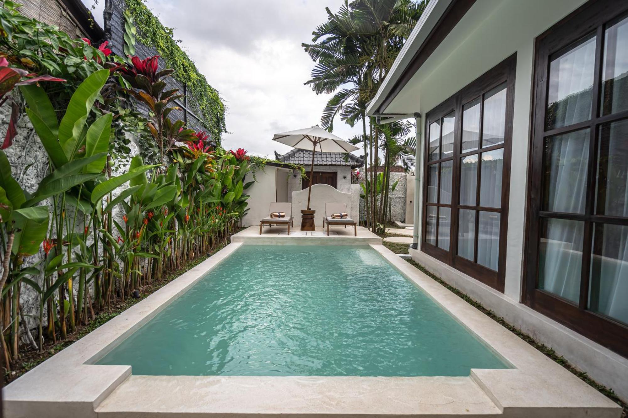 Moonlight Evdekimi - Stylish 2br Escape With Tropical Garden And Pool - Long Extras Ubud