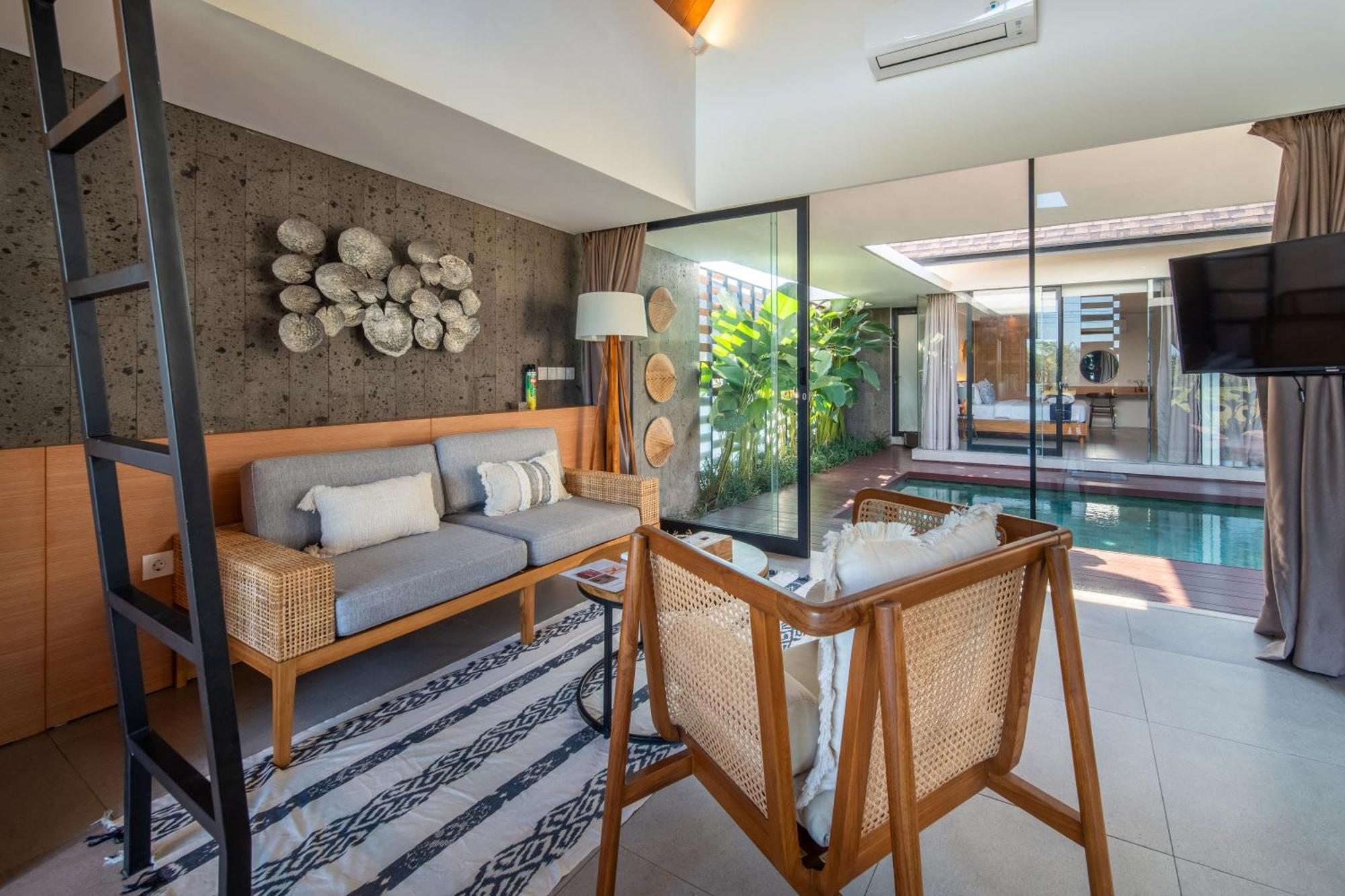 Villa Oasis Loft - Ricefield Luxe View Ubud (Bali)