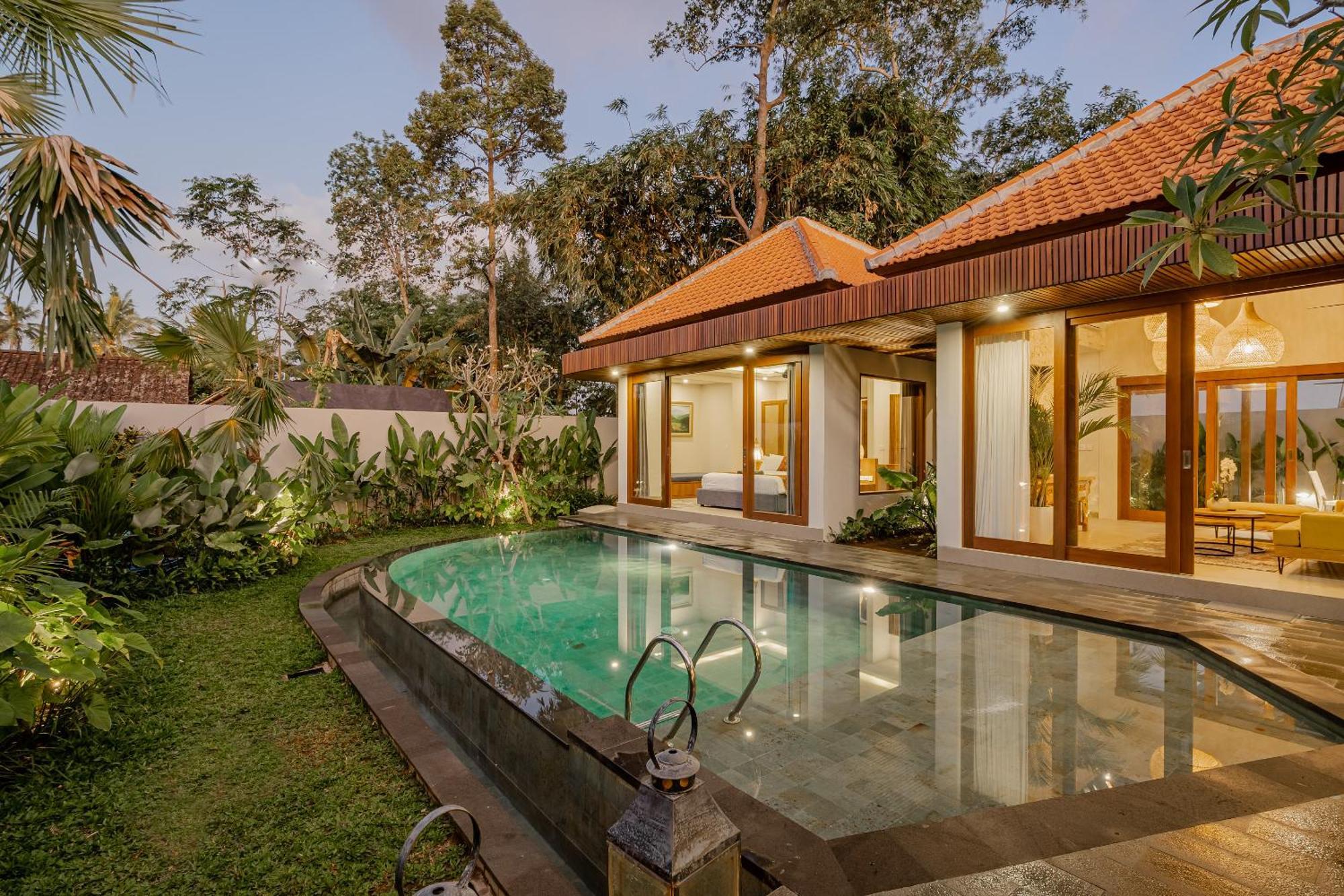 Bunglon Bungalo Vila Ubud (Bali)