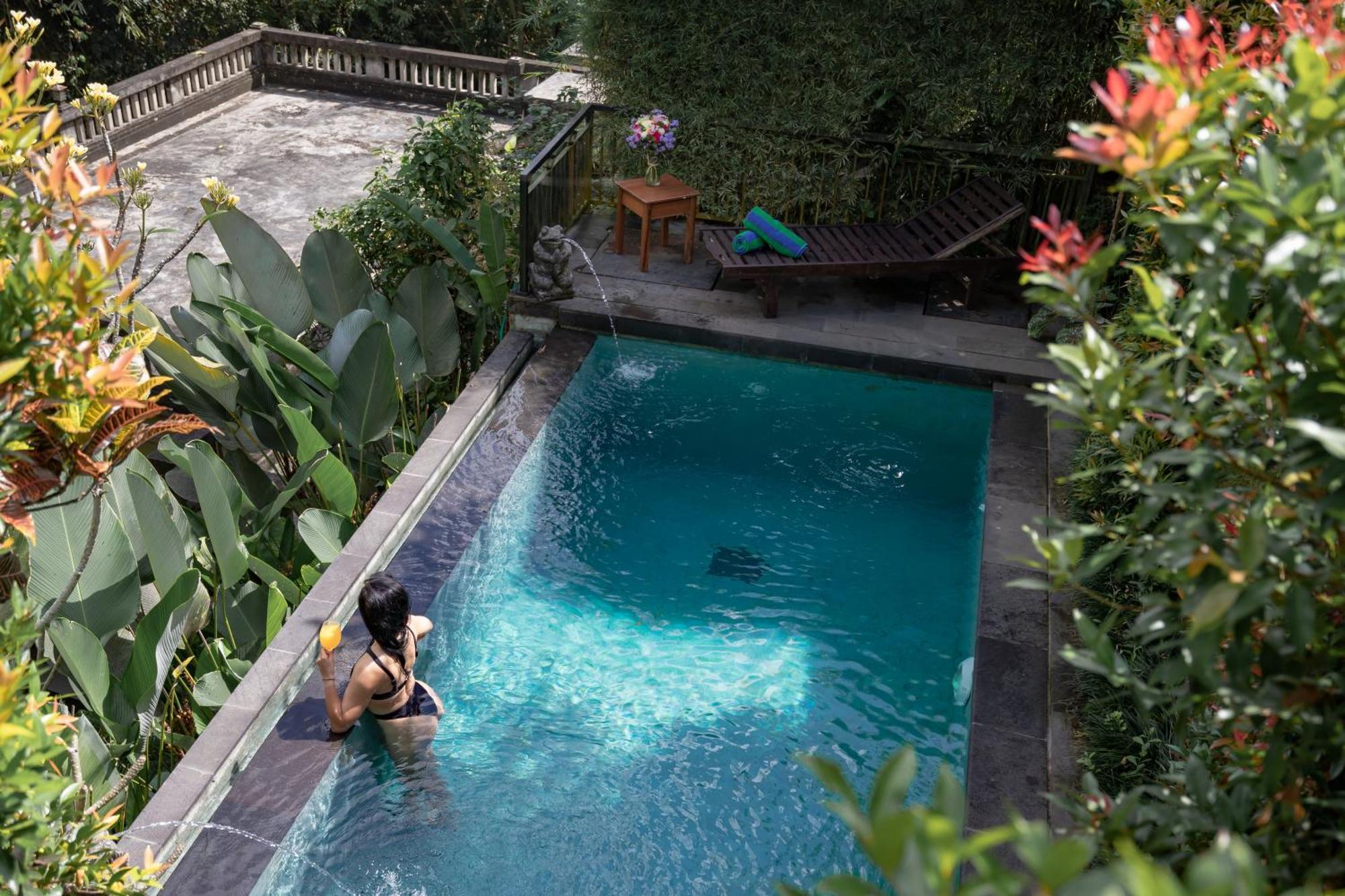 Manas Entire 2 Bedr -- Private Jungle Pool -- 5 Min * Ubud