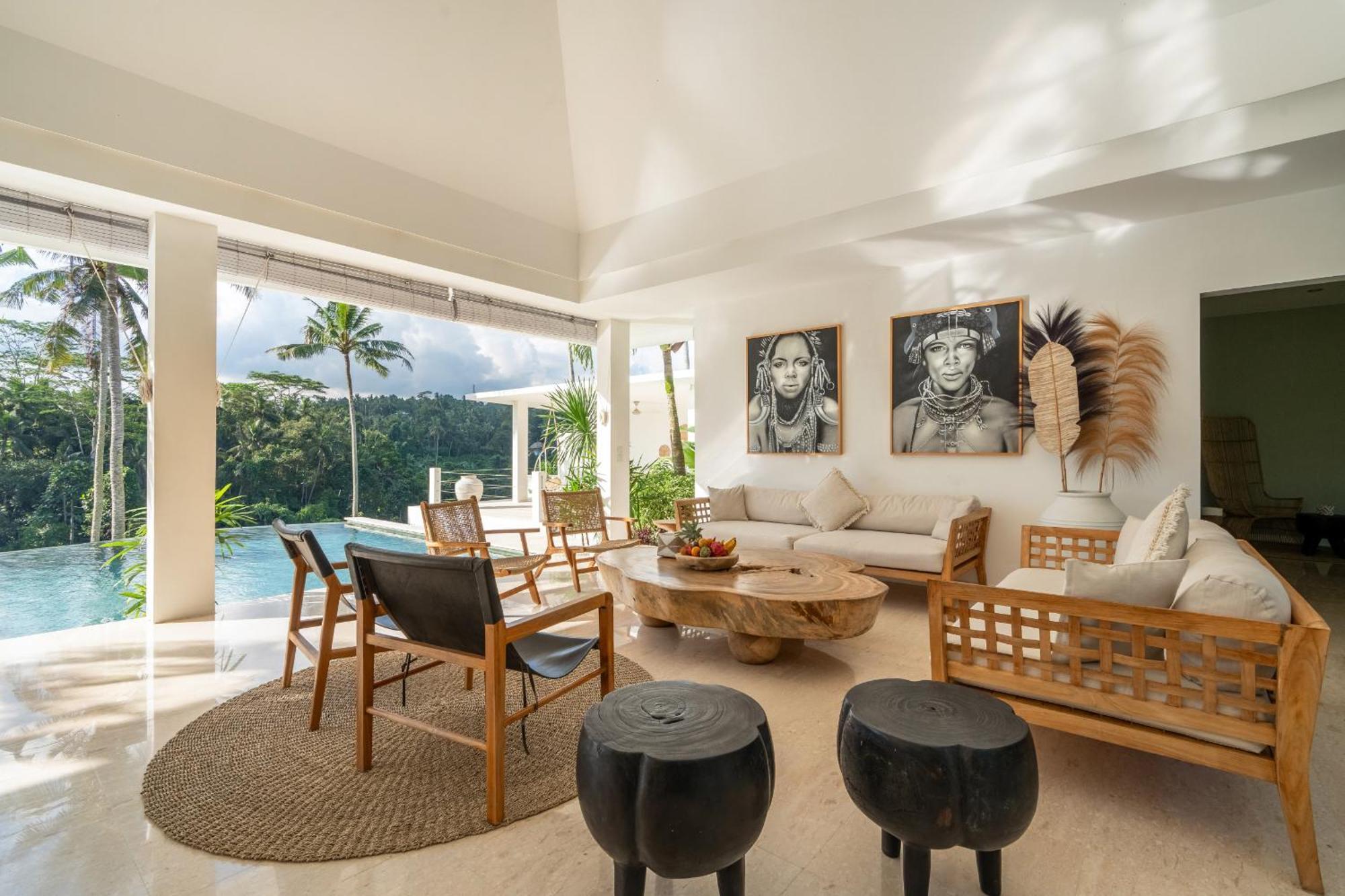 Villa New! Amazing Jungle View 4 Br W Staff Ubud